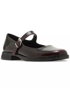 Madden Girl Burgundy Mary Jane Flats